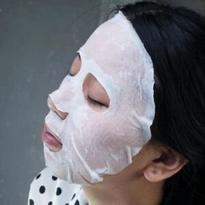 Disposable Facial Mask Tablet Spunlace White